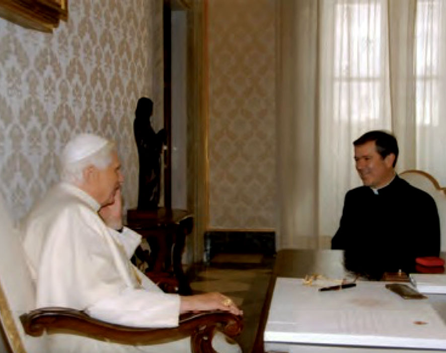Audiencia del papa Benedicto XVI