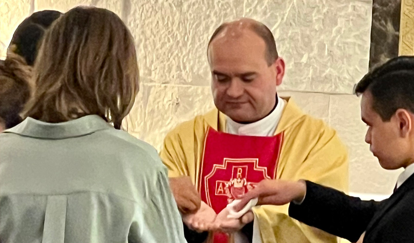 La alegría de un nuevo sacerdote de Cristo